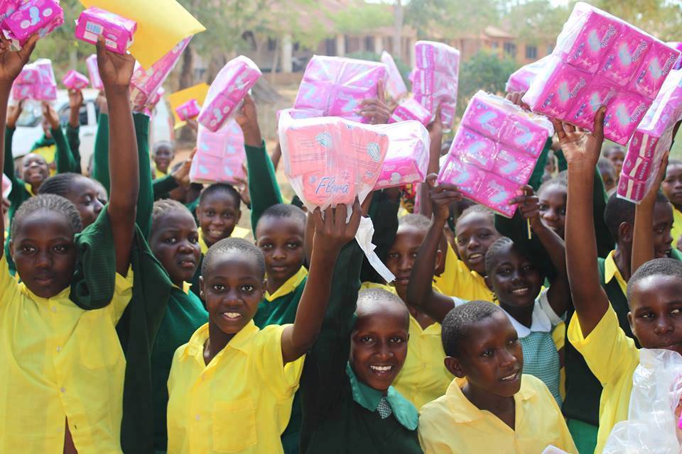 YCBN menstrual health champions -jinja badge