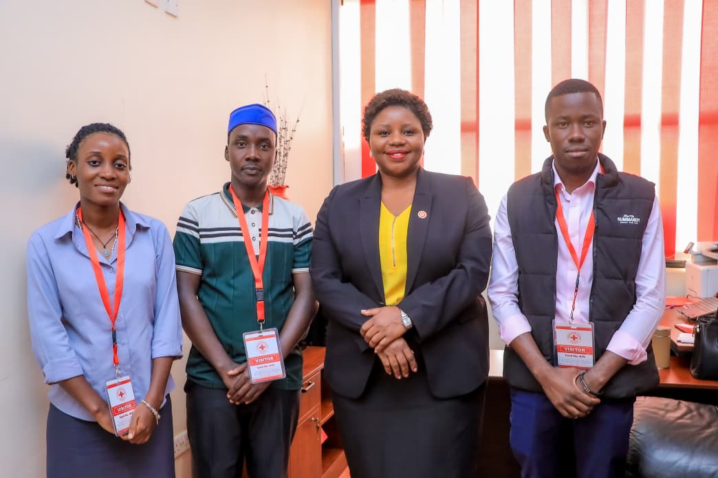 YCBN engagement with the Uganda Red Cross Society at its Rubaga head office