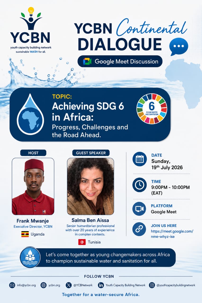 Achieving SDG 6 in Africa Continental Dialogue flyer